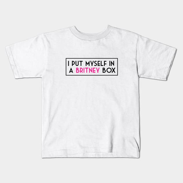 I put myself in a Britney Box Kids T-Shirt by giadadee